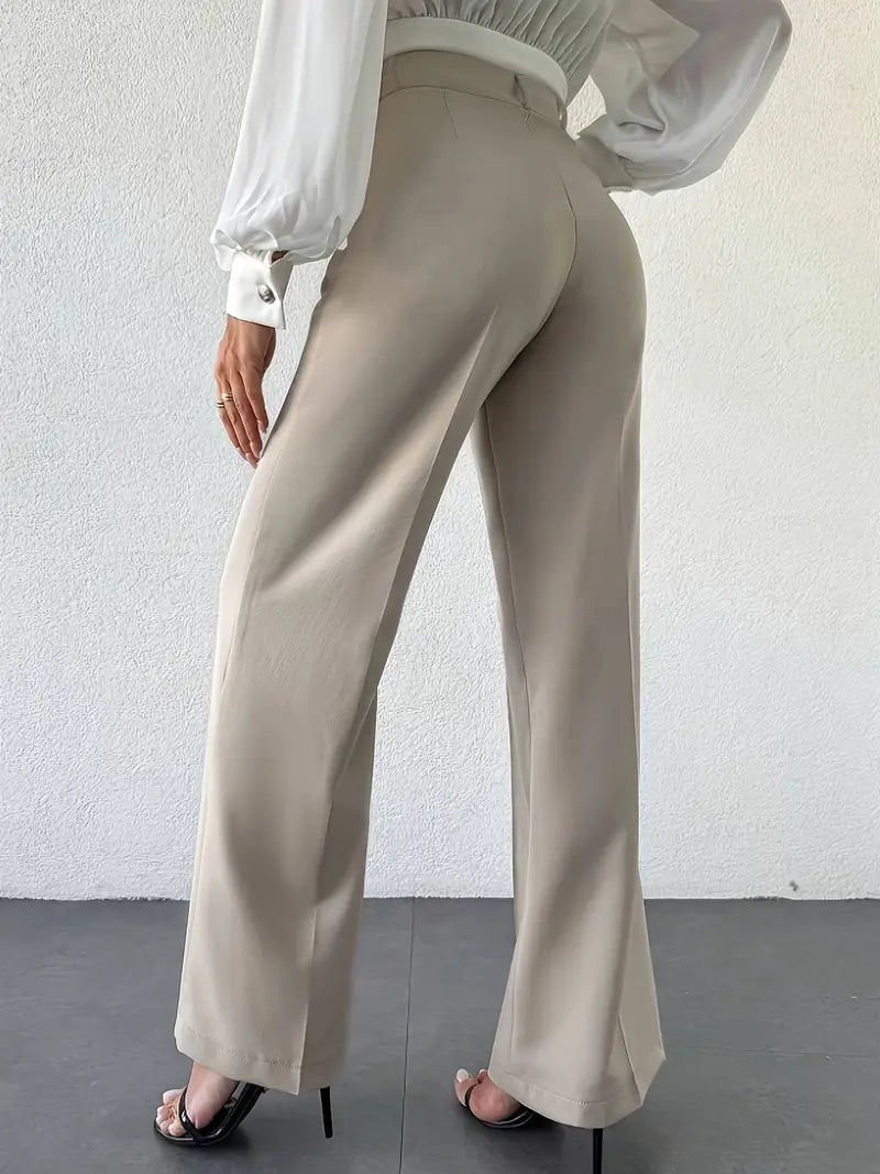 Pantalons Évasés Élégants pour Femmes