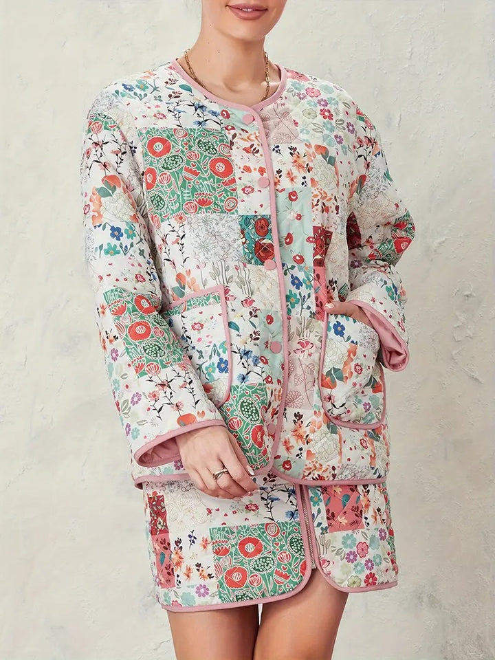 Ensemble de veste et de jupe pour femmes
